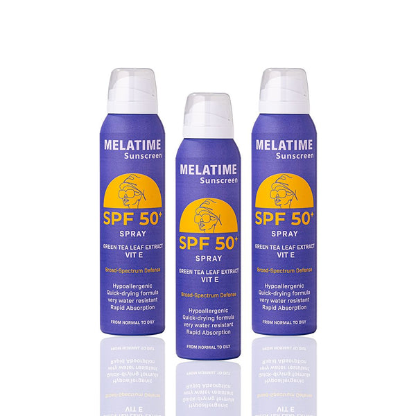 ميلاتايم صن سكرين سبراى SPF 50 ( ٣ قطع ) 