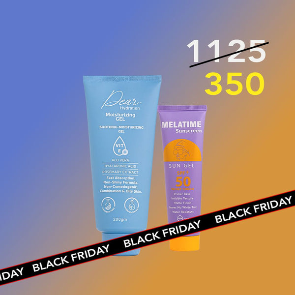 Black Friday Bundle – Melatime Sun Gel + Dear  Moist. gel