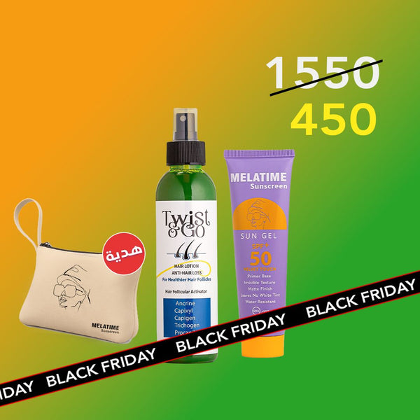 Black Friday Bundle – Melatime Sun Gel + Twist Hair Spray